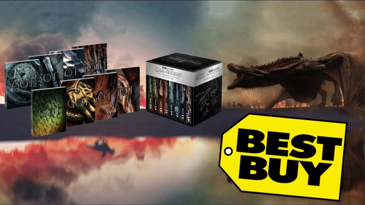 Game Of Thrones: LA COLECCIÓN COMPLETA EN STEELBOOK 4K Exclusivo De BEST BUY | Review y Despedida 