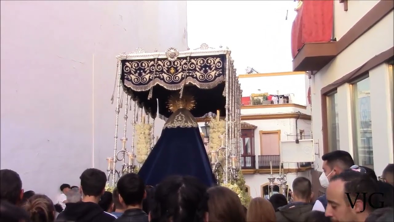Trocitos Cofrades-Domingo de ramos Ayamonte-Salida Virgen de la Salud 2022