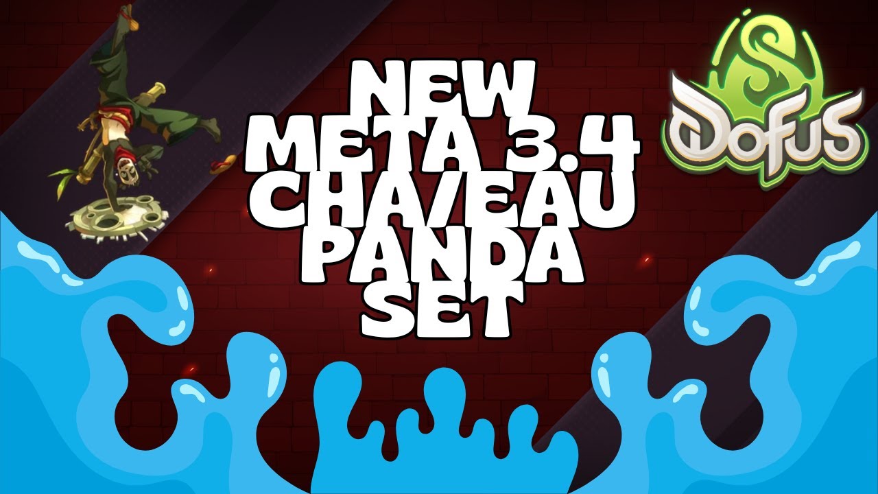 Обзор набора NEW META 3.4 PANDAWA WATER/CHA | ДОФУС 3.4 [ДОФУС] [РУ]