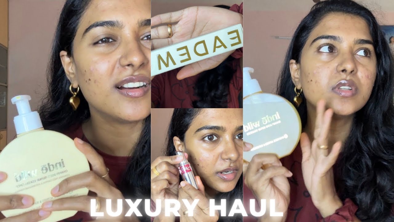 Things I got in October!!! Inde wild shampoo and conditioner #ysl #haulvideo 