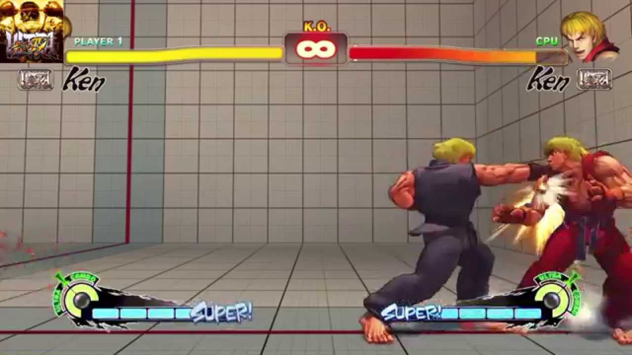 Ultra Street Fighter 4 Ken Combo Video