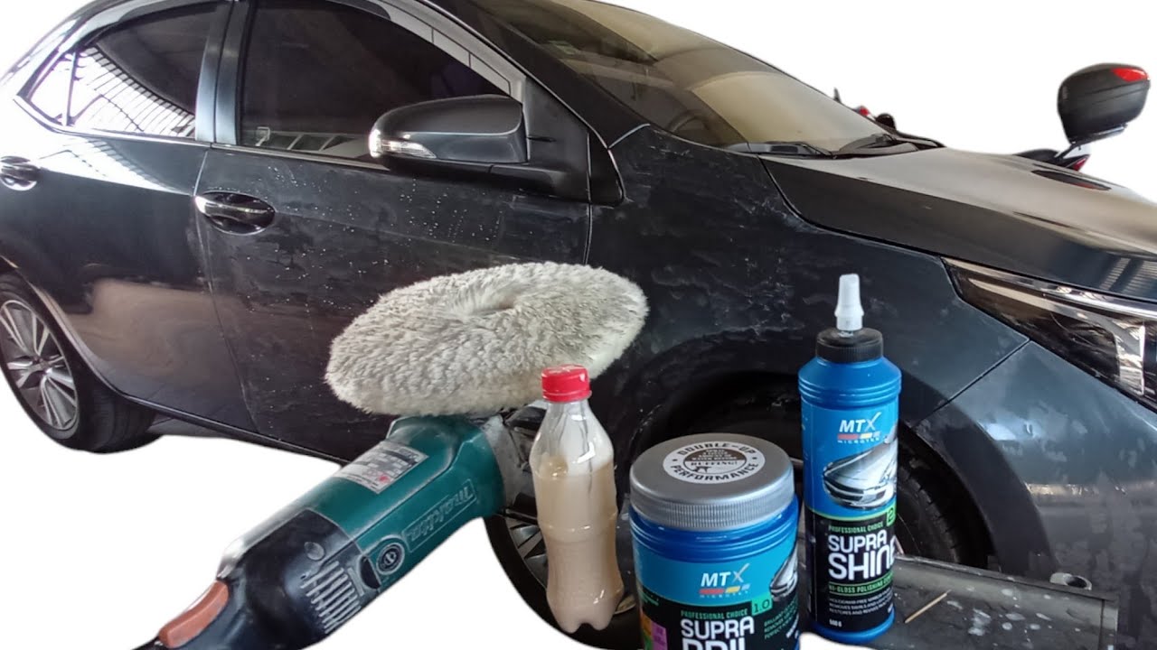 3 step buffing #toyota#altis