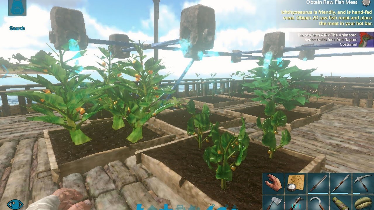 How to Grow Crops🥒🥕🥔🍒 & Berries in Ark Survival Evolved | Ark Mobile me Crops farming kaise karen