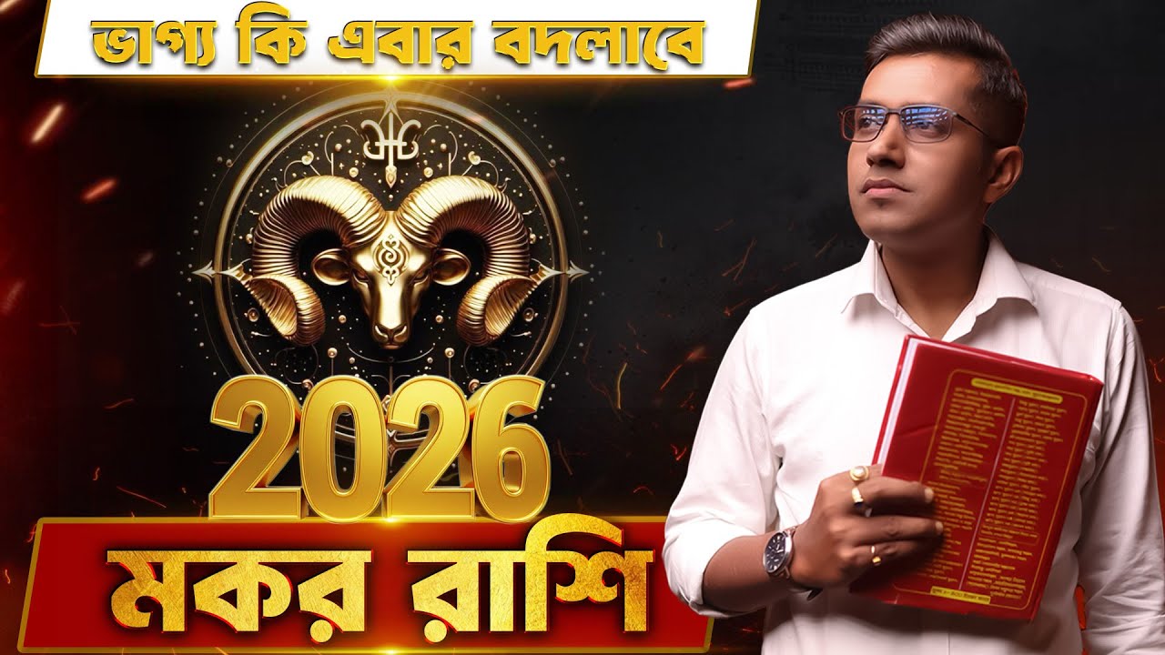 মকর রাশির ভাগ্য বদলাবে ২০২৬ সালে? Capricorn2026 | Astro Motivator | Samrat Chakraborty