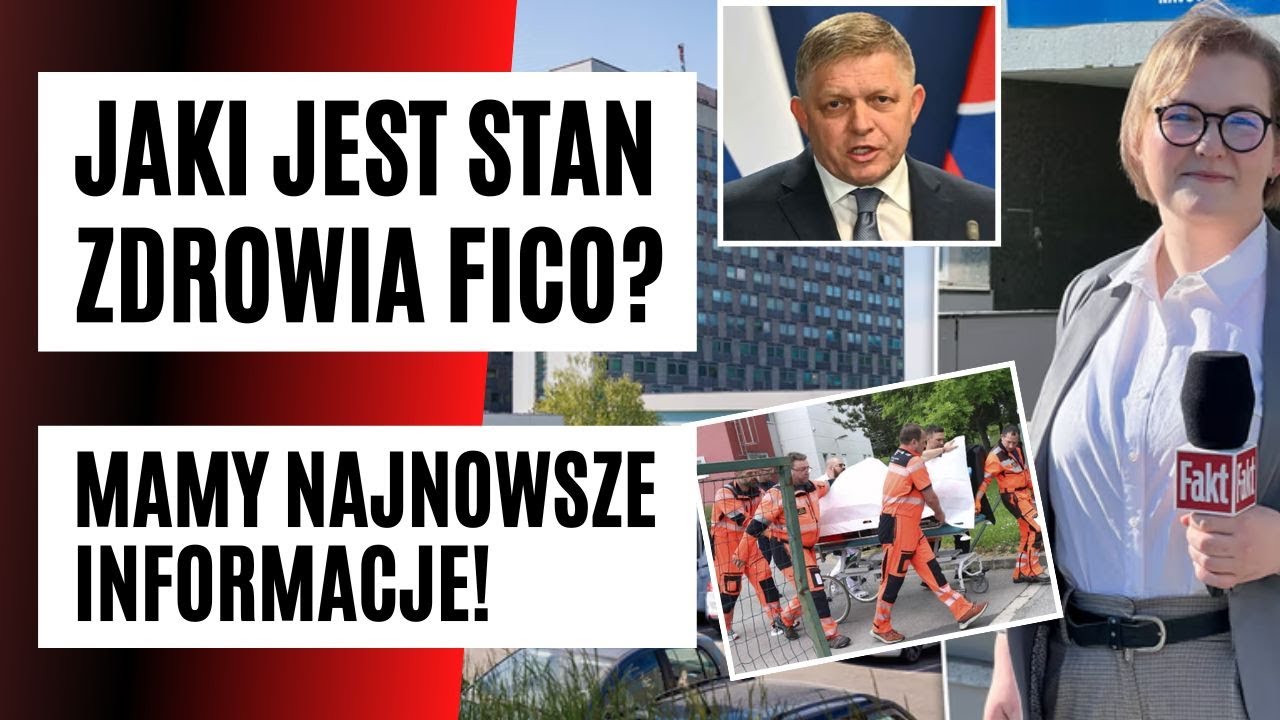 NAJNOWSZE doniesienia o STANIE ZDROWIA premiera Roberta Fico! Słowacy ZSZOKOWANI zamachem | FAKT.PL