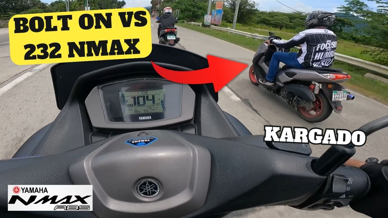 BOLT ON VS 232cc Engine Nmax V2/Tinagos lang ako/Ride to Baguio