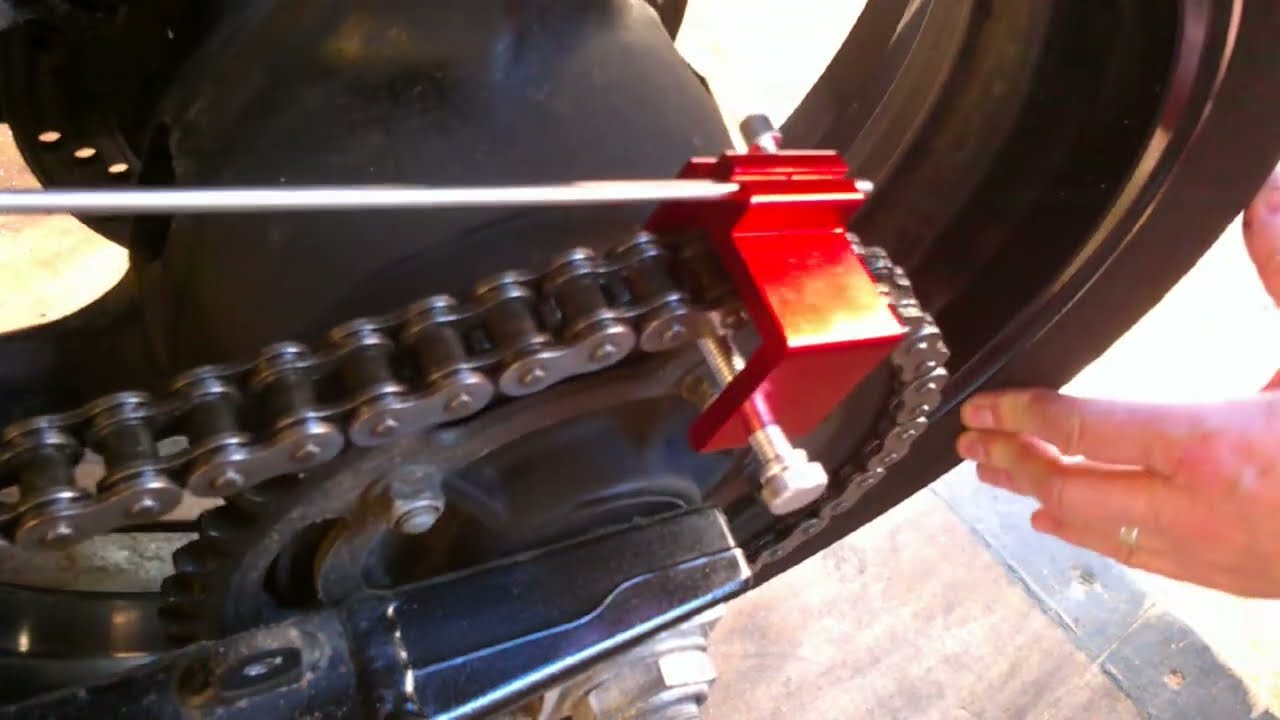 MOTORCYCLE CHAIN ALIGNMENT TOOL #tools #motorcycles #motorbikes #motorcyclechain