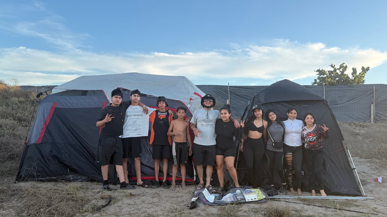 ACAMPAMOS EN LA PLAYA EN SEMANA SANTA 2026 ⛺️🏖️/ Grillo La Duda y So&ntilde;adores 