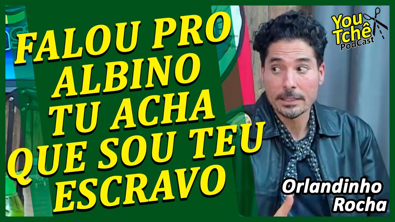 FALOU PRO ALBINO TU ACHA QUE SOU TEU ESCRAVO - ORLANDINHO ROCHA