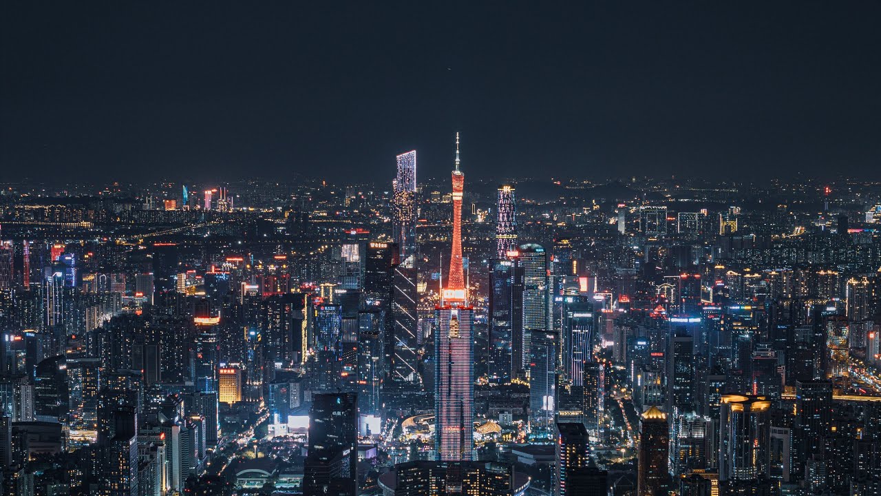 Guangzhou City in 4K