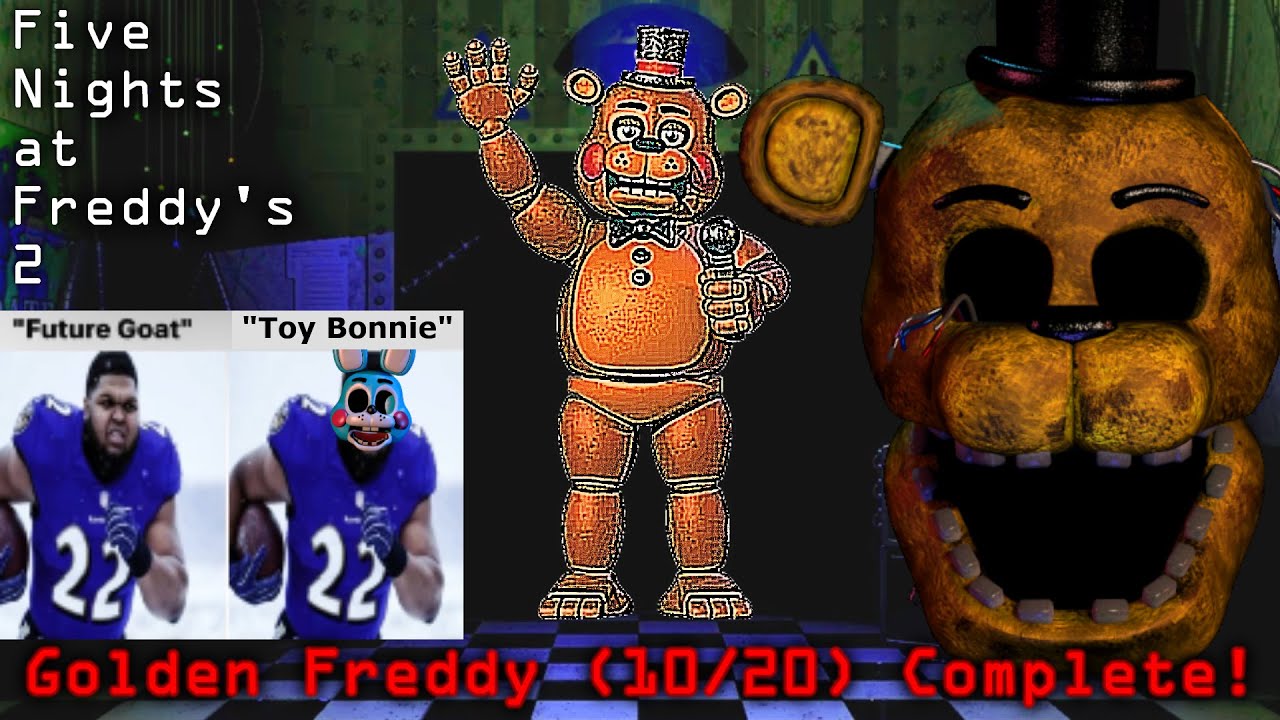 FNAF 2 10/20 MAX MODE COMPLETE \\ Shooter25 Strat