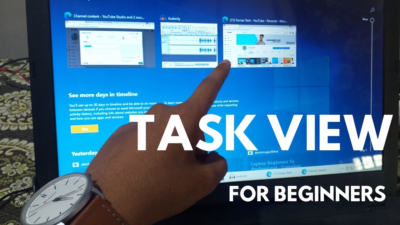 task view windows 10 | task view windows 10 in Hindi