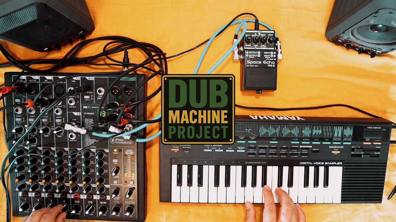 DUB Session with Space Echo RE-2 & YAMAHA VSS-30