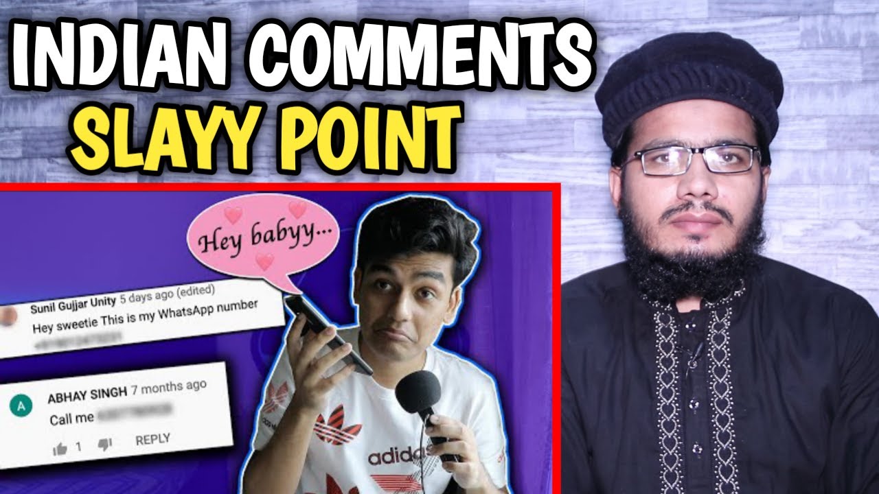 React to Why Indian Comments Section is Garbage | Slayy Point (BINOD)