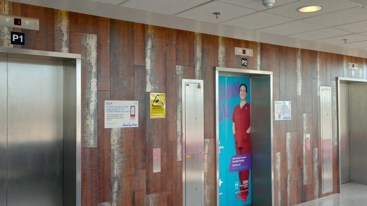 Very nice Thyssenkrupp lifts @ St Bartholomew's hospital