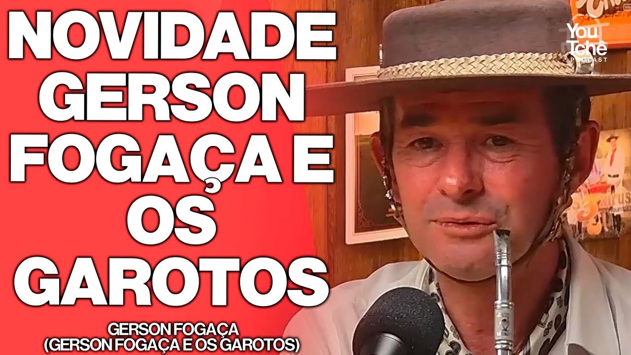 UMA NOVIDADE VELHA NOS PALCOS DO SUL DO BRASIL - GERSON FOGAÇA