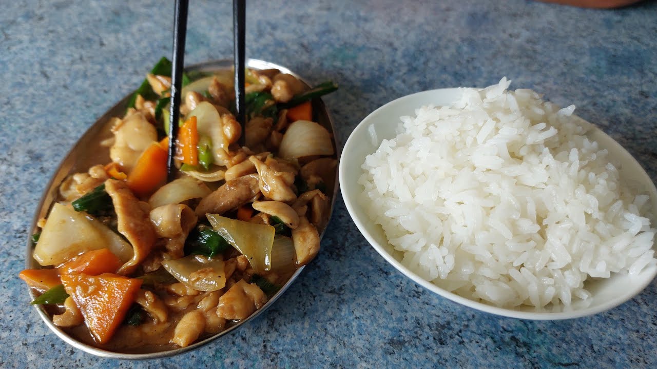 como fazer frango com legumes chinês oriental
