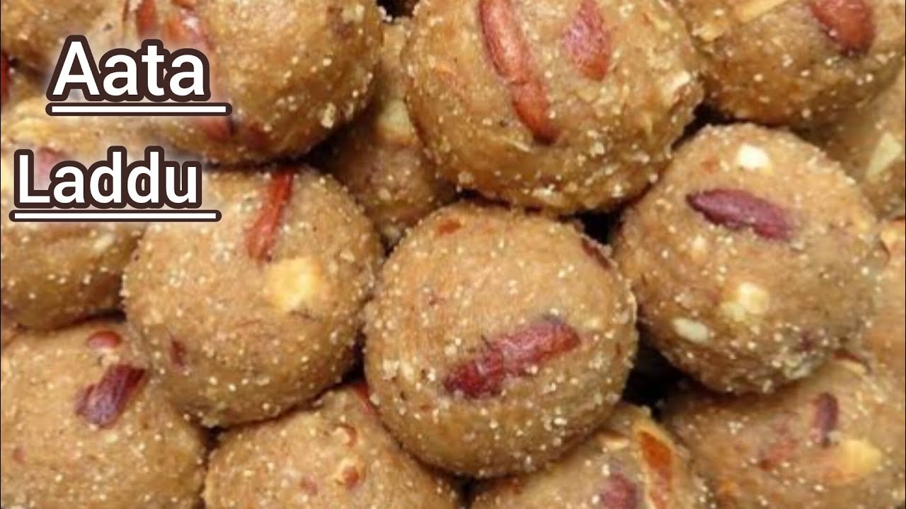 आटे के लड्डू बनाने का आसान व                                       बेस्ट तरीका _AAtta Laddu Recipe 