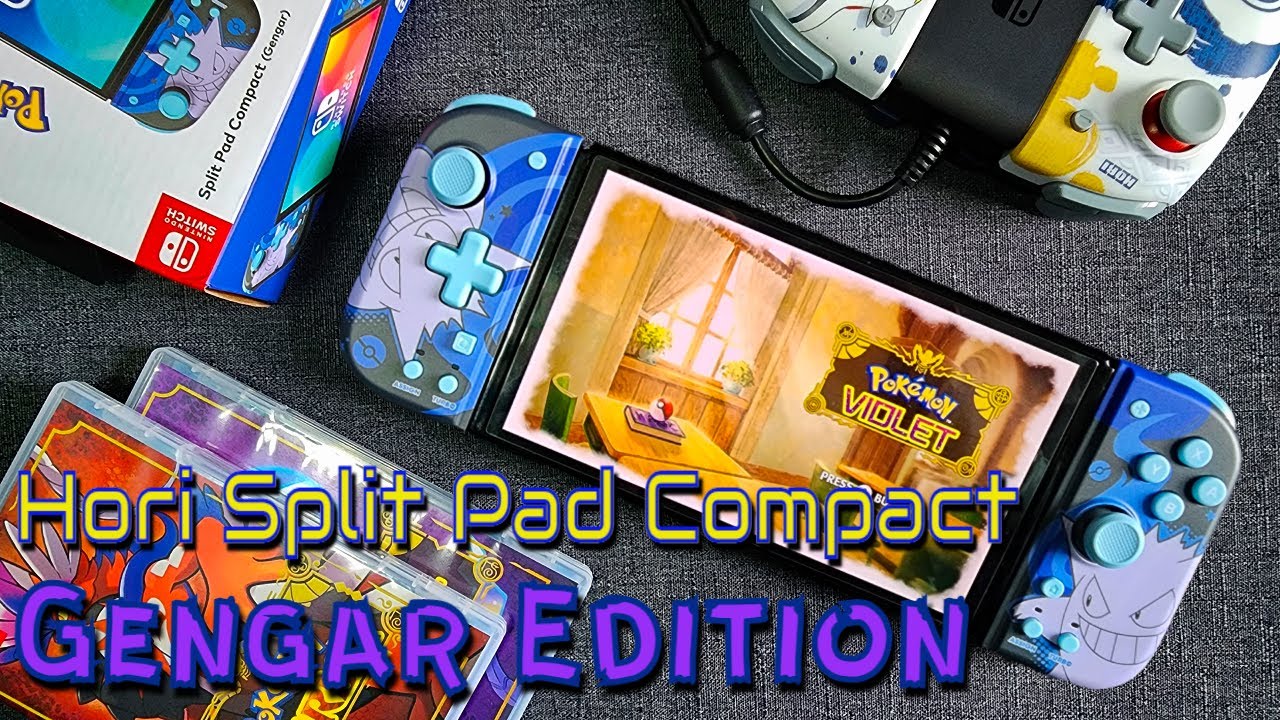 Hori Split Pad Compact Gengar Edition. Three Controllers to do it all...?