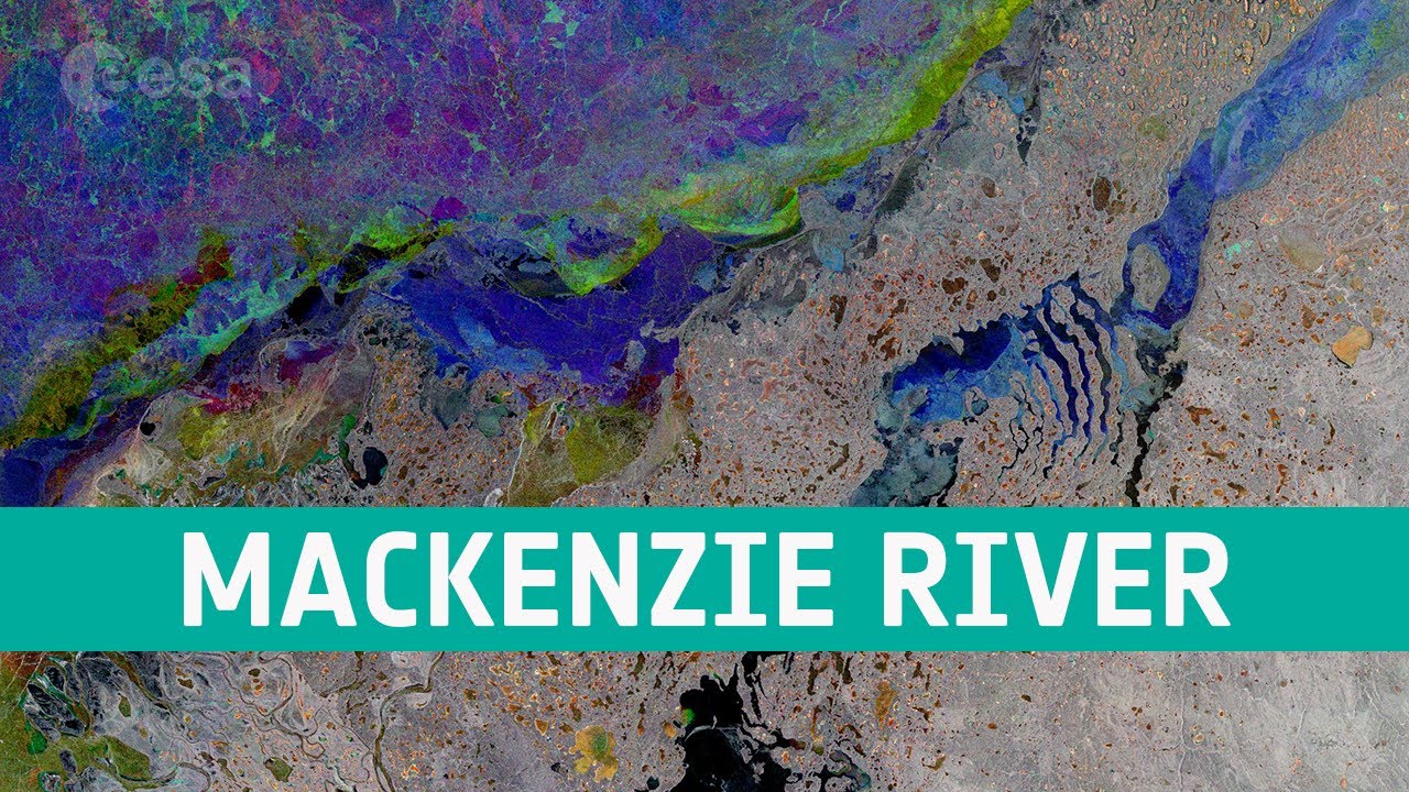 Earth from Space: Mackenzie River, Canada