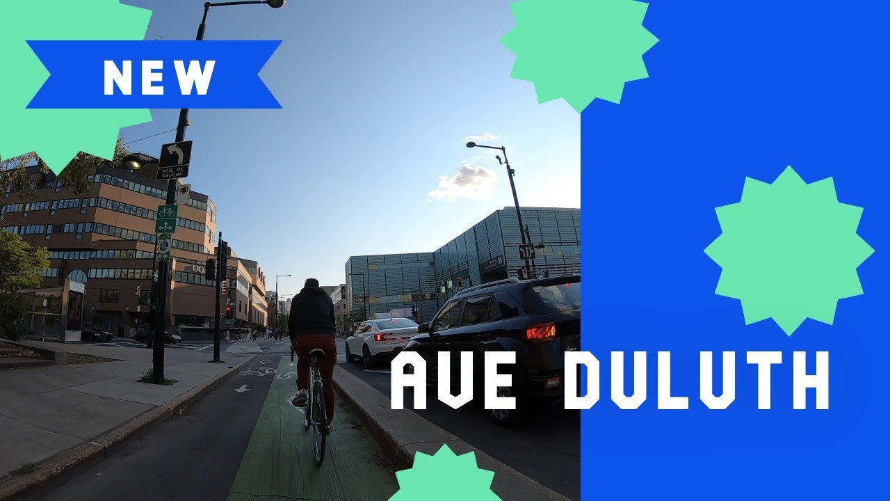 Ave Duluth | POV from a bike | ASMR