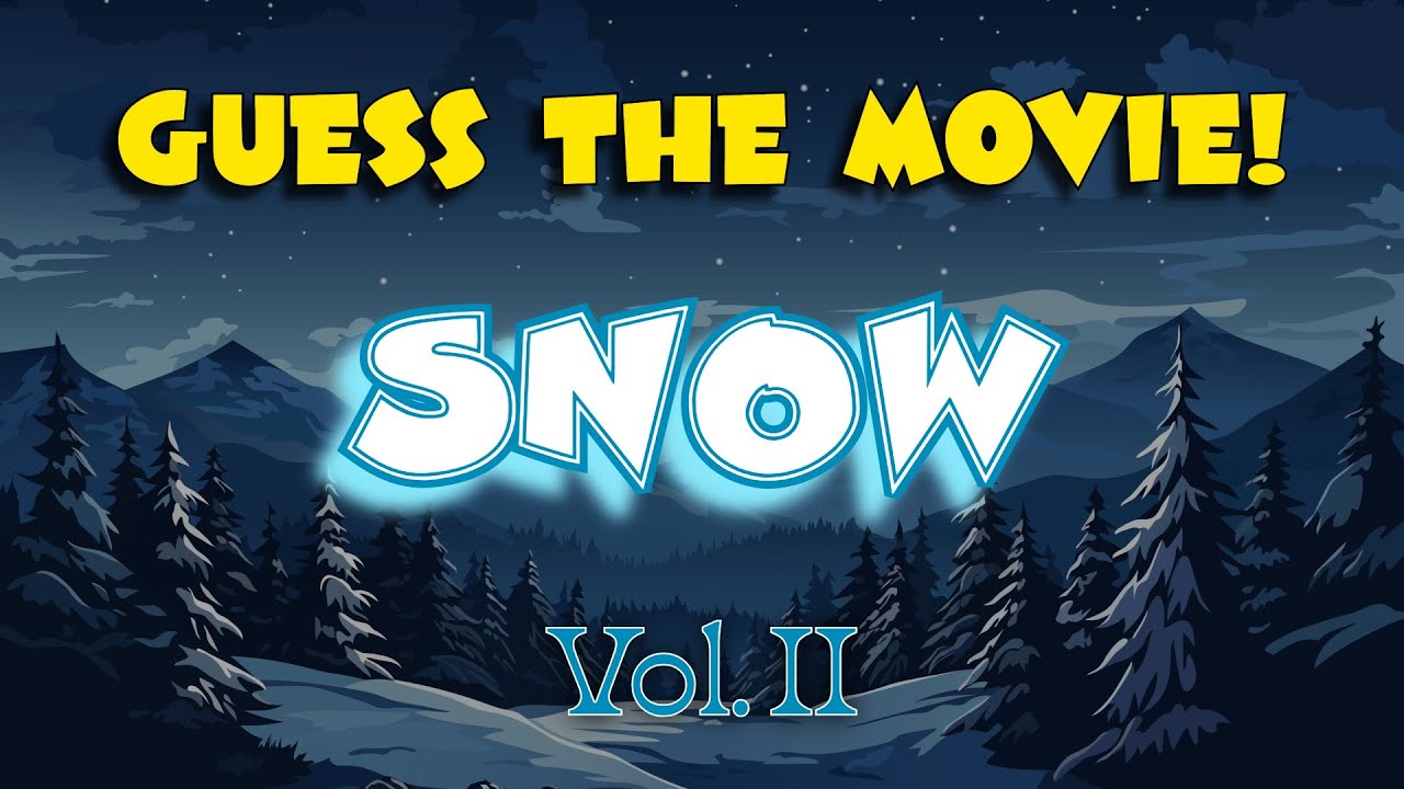 Guess the Movie! ❄️SNOWY SCENES! vol. TWO❄️ 50 MOVIE CHALLENGE!