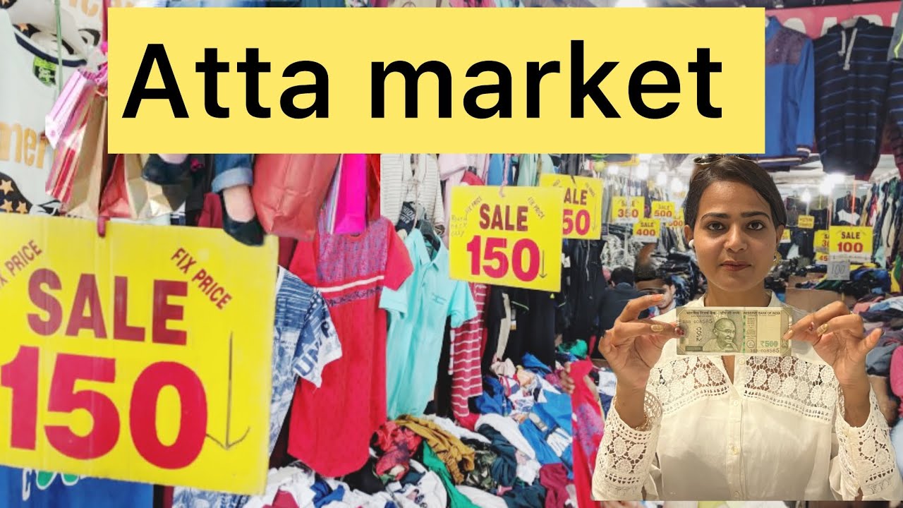 Noida Atta Market Shopping Guide | Budget Friendly Fashion & Street Food 2025”