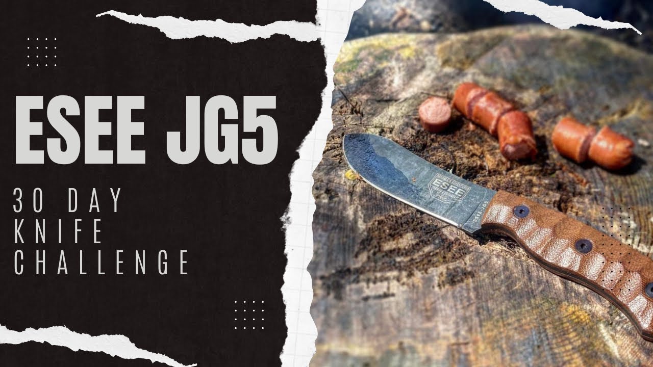 ESEE JG5 30 Day Knife Challenge #14