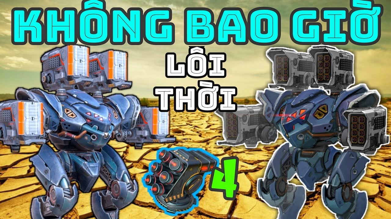 Kh&ocirc;ng Bao Giờ LỖI THỜI - Spectre 4x Tulumbas War Robots Gameplay WR