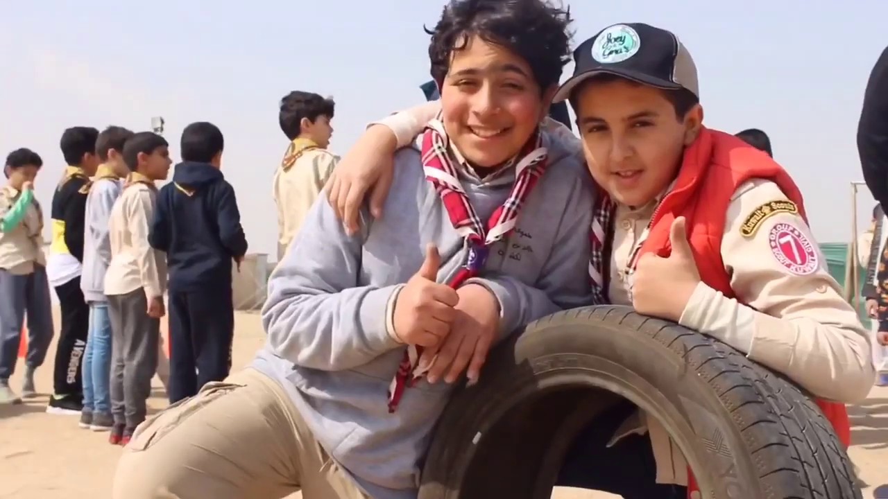 مخيم كواسر ٤ مونتاج الكشاف اسيد علاونه