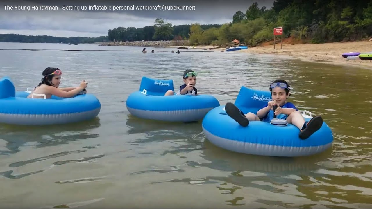 Amazing boat! Inflatable boat or personal watercraft (Tube Runner)