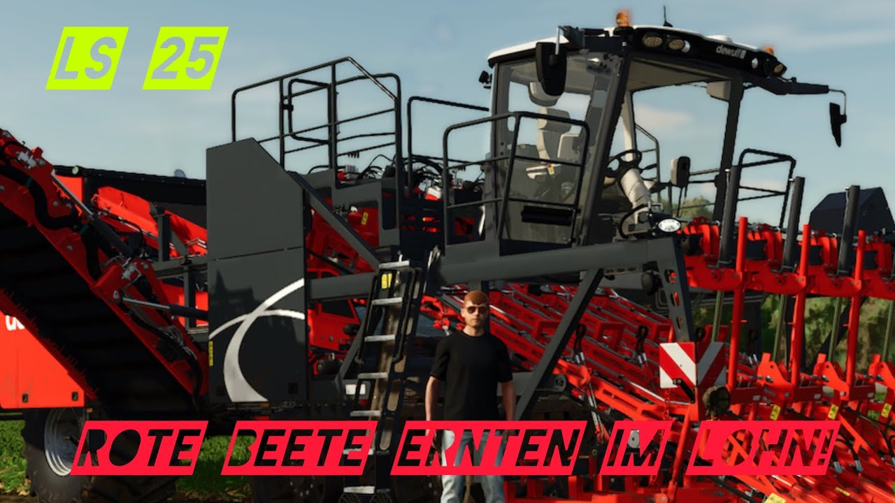 LS 25 Riverbend  Springs Rote Beete ernten im Lohn! 😁👍🏼 #004