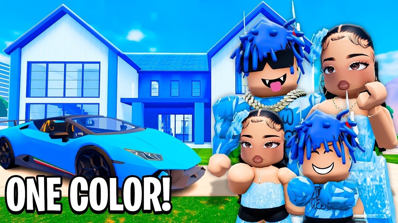 LIVING in ONE COLOR in BERRY AVENUE (24 Hours)