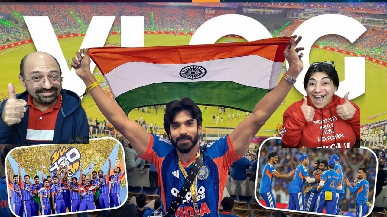 INDIA WON THE WORLD CUP🇮🇳 : IND VS NZ - VLOG 😍