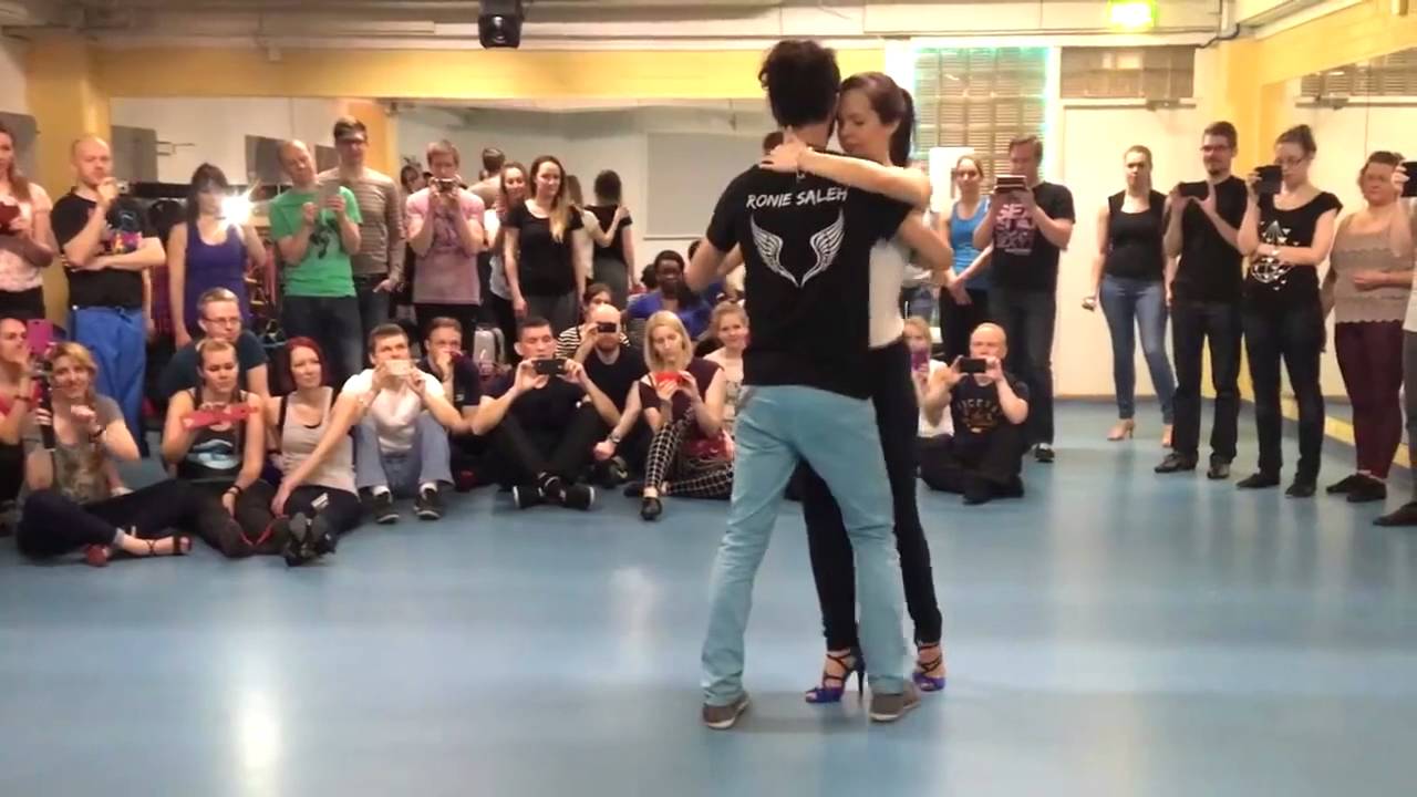 Ronie Saleh and Laura Kizomba Musicality class 5-6 march 2016