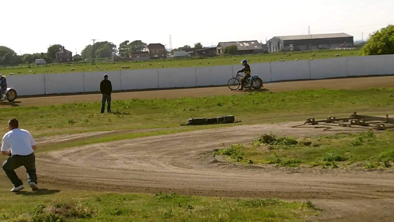 Geoff, Graham Knowler and Graham Wilson. Lydd speedway Veterans Meeting 2013