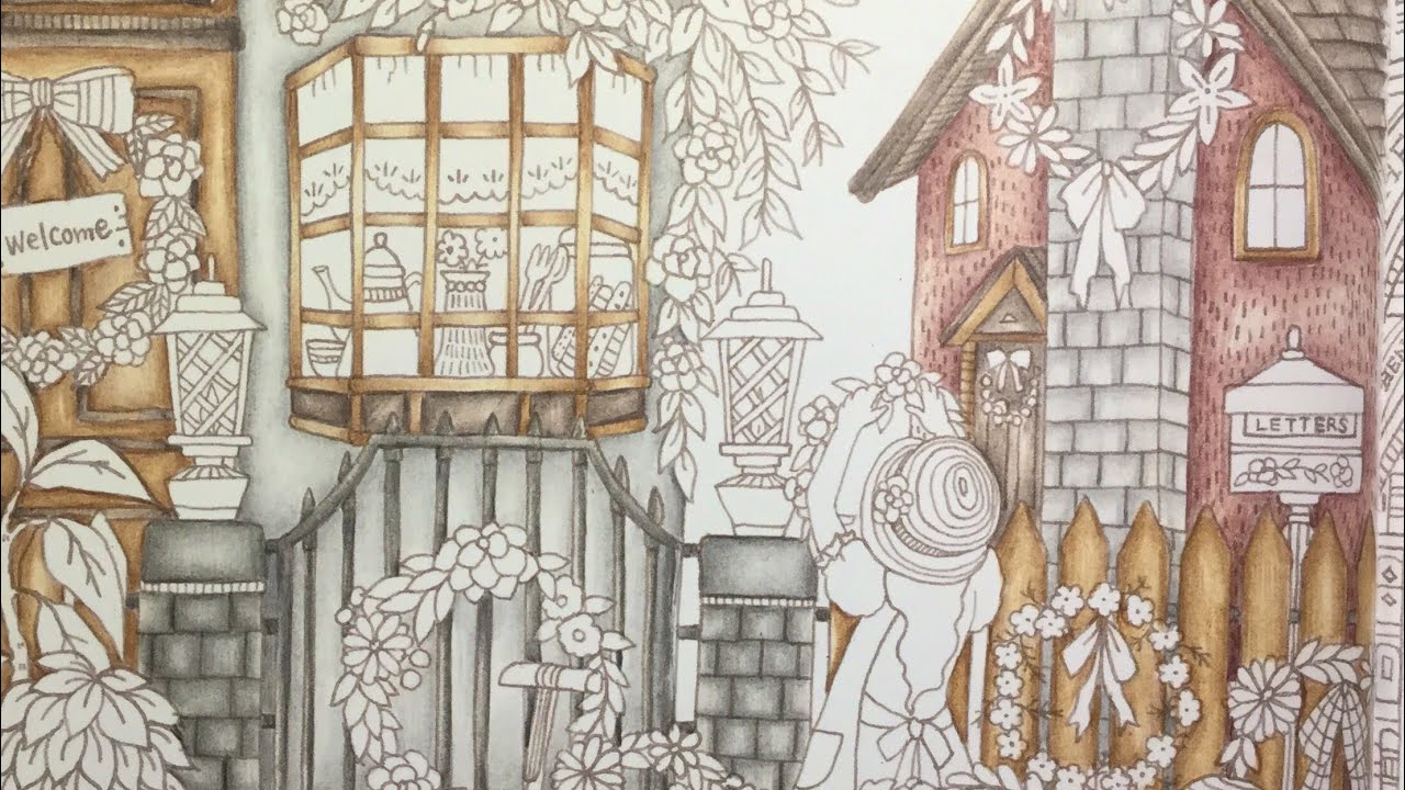 ROMANTIC COUNTRY by Eriy - the second tale - FC polychromos - part 1