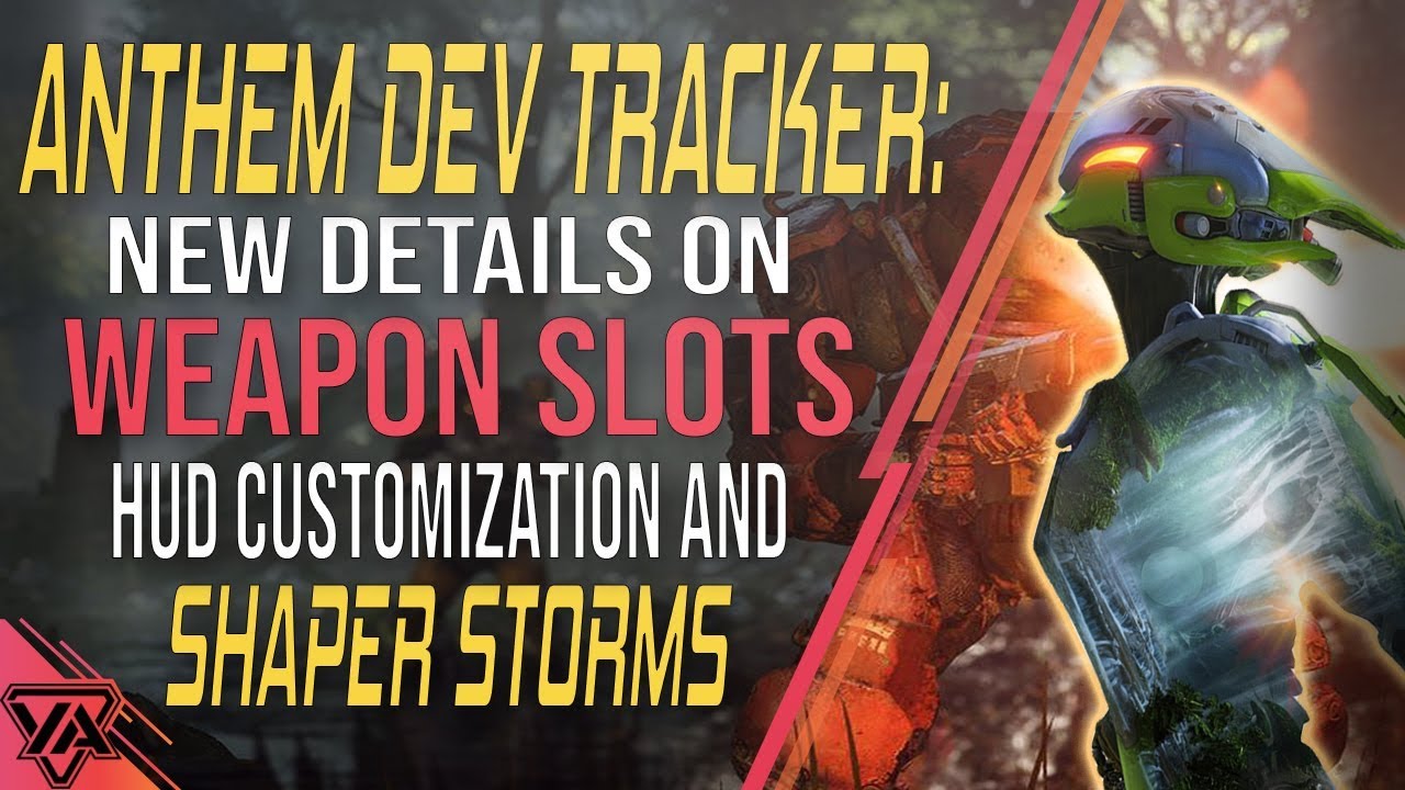Anthem | New Details on Weapon Slots and Shaper Storms