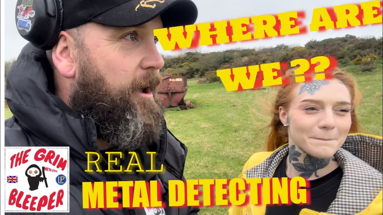 8 hour drive to dig in a different country Real metal detecting !