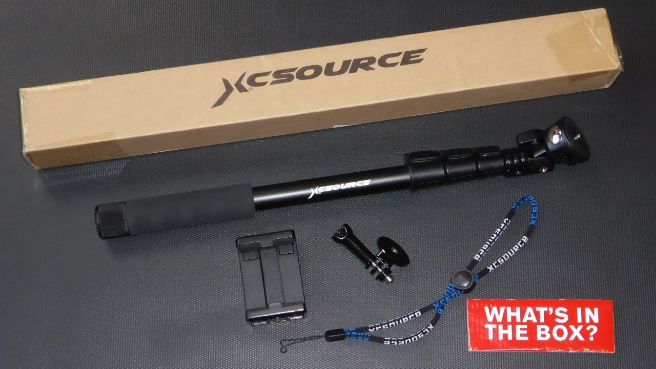 XCSOURCE Professioneller Selfie-Stick Unboxing/Deutsch