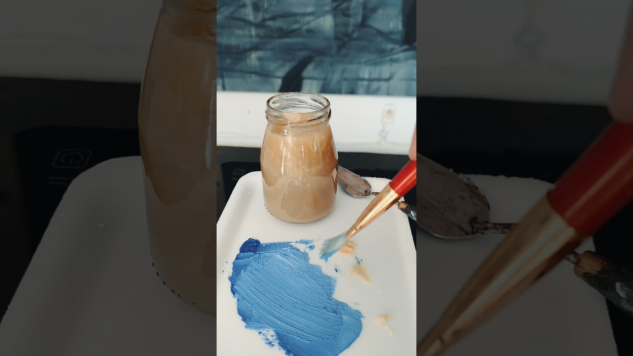 Ponto e utilização da cera fria com tinta óleo.