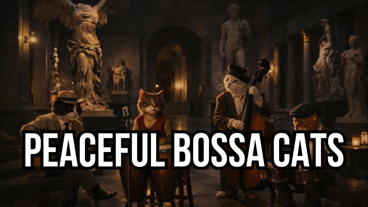 Peaceful Bossa Cats – Soft Background Jazz