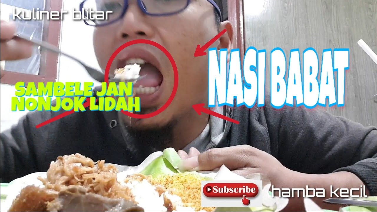 NASI BABAT BLITAR 《kuliner blitar》