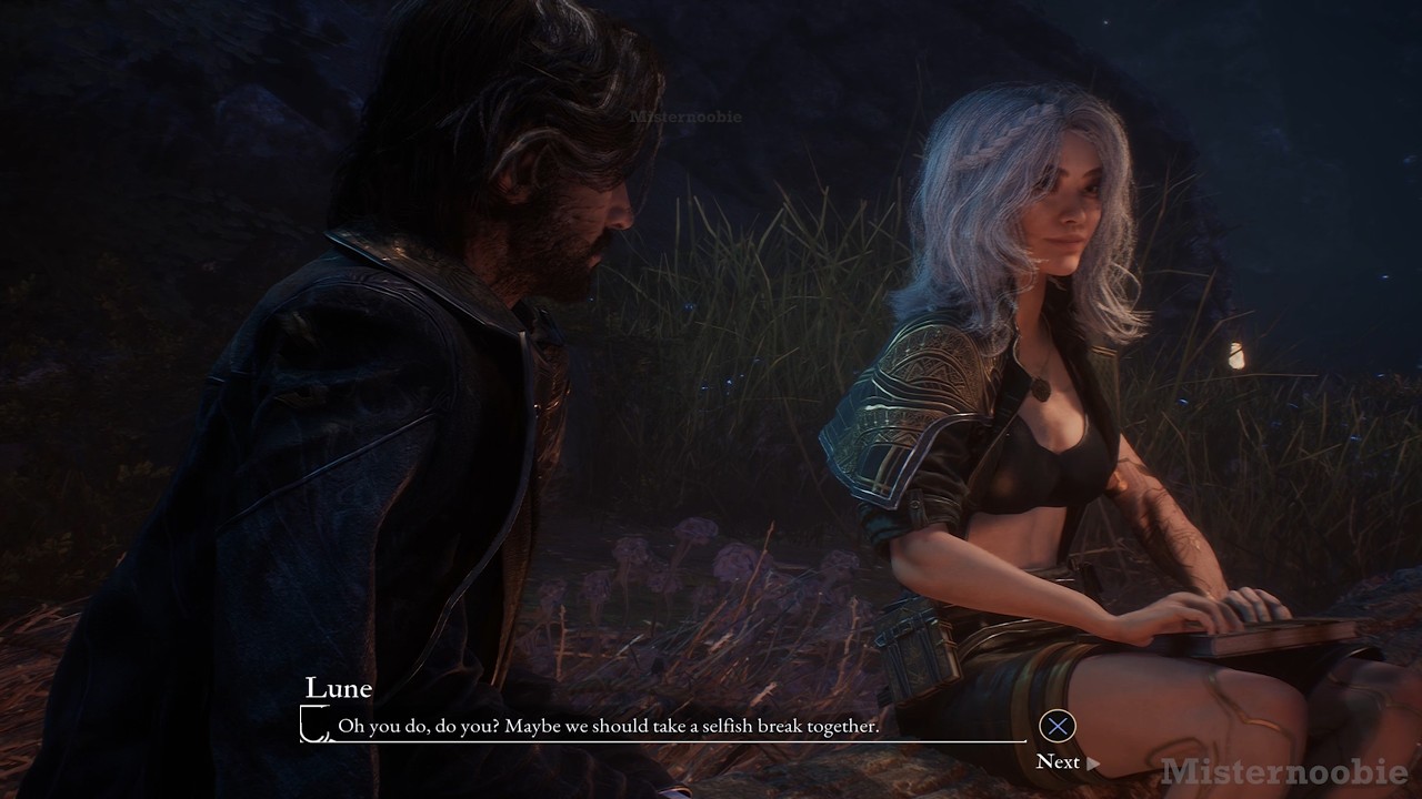 Expedition 33: Romance Lune! All dialogue choices plus missable ones