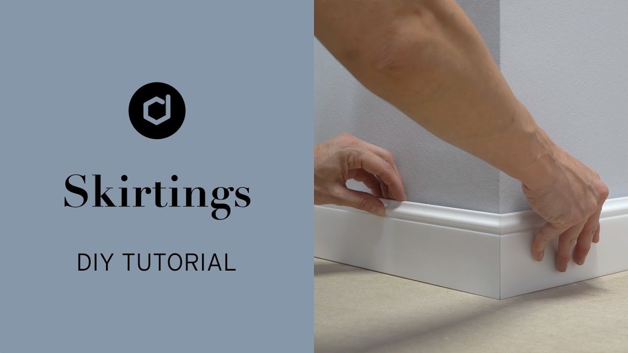How to install skirtings? Quick & easy DIY tutorial by decoflair