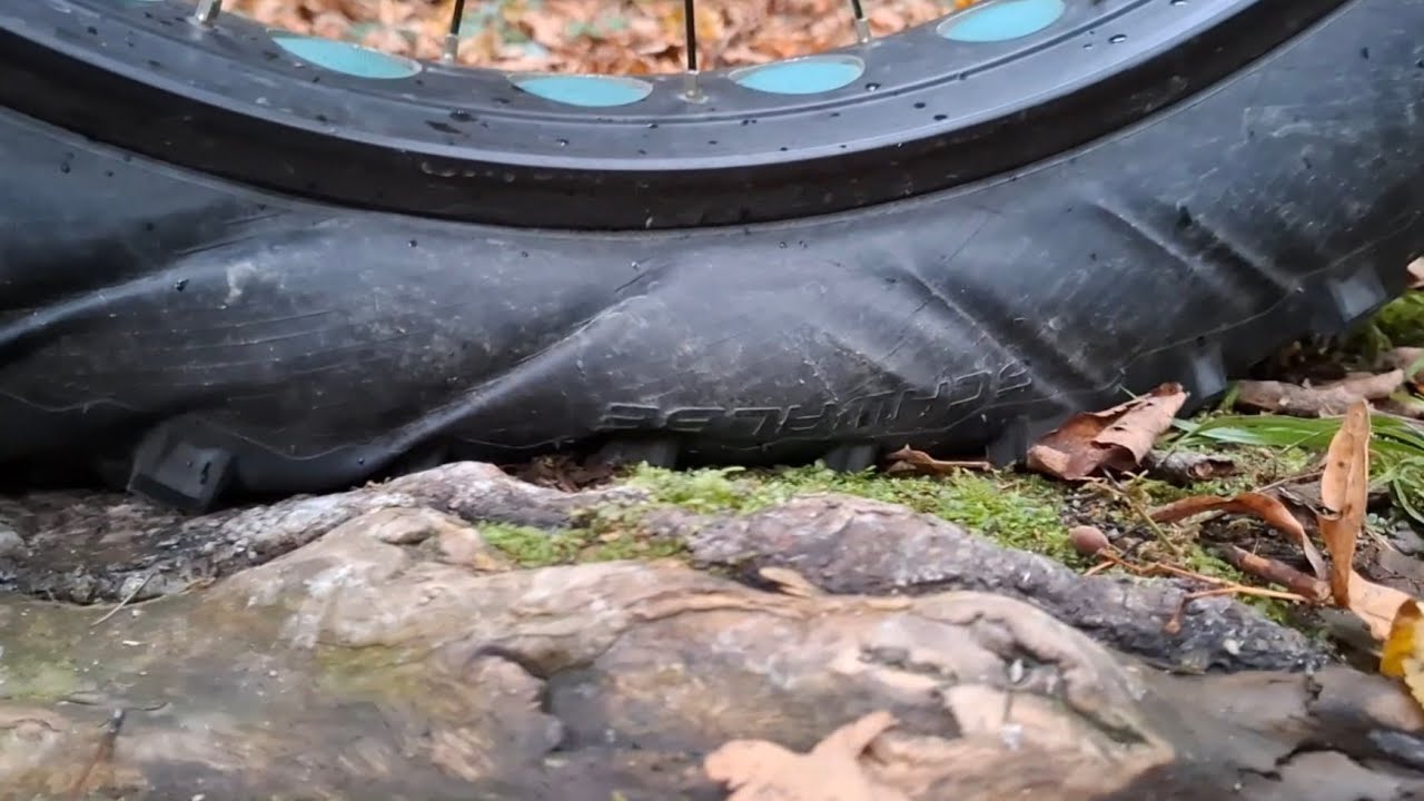 Deflate Fatbike for flexing 
