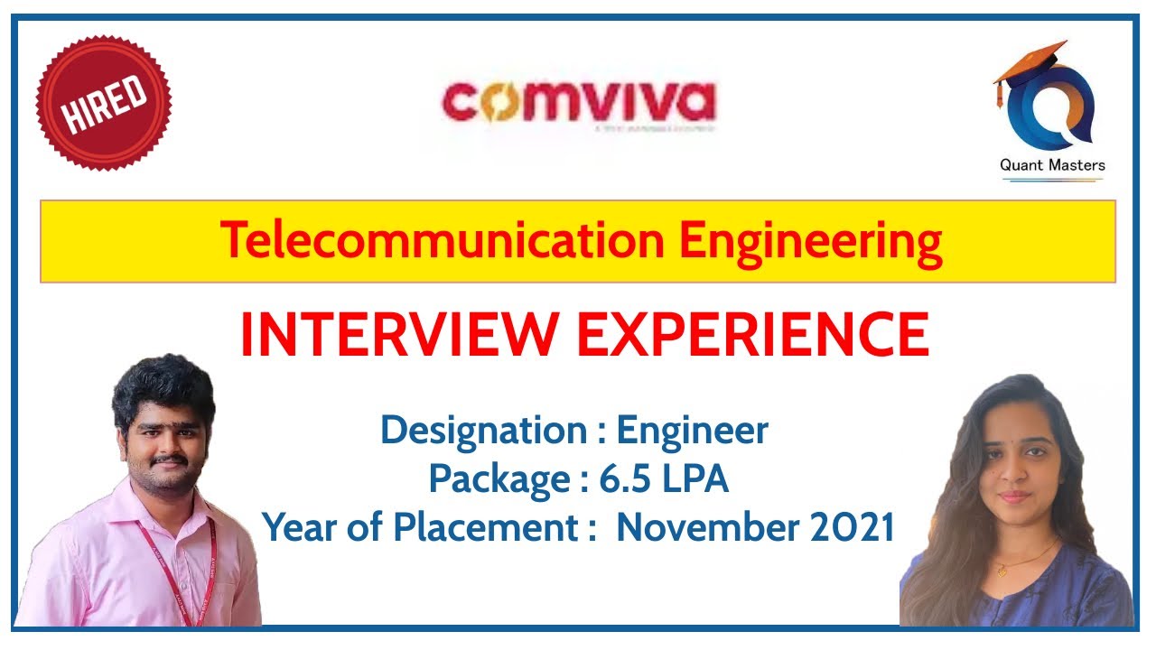 Comviva ( Tech Mahindra ) Interview Experience  | TC Engineering Student