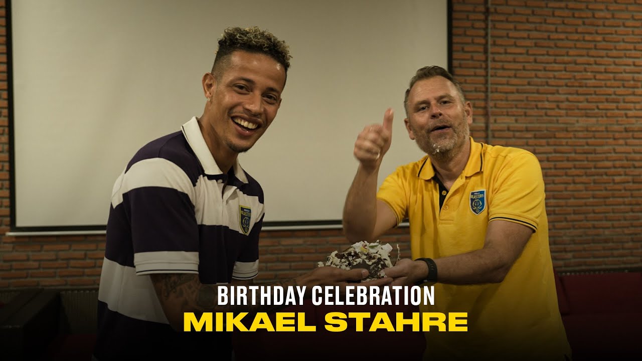 Coach Mikael's Birthday Celebration | KBFC | Kerala Blasters | Blasters In Thailand