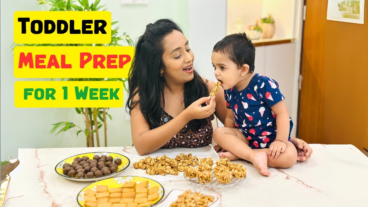 Weekly Snack Meal Prep for Toddlers | Stress-Free Mom Hacks 😇