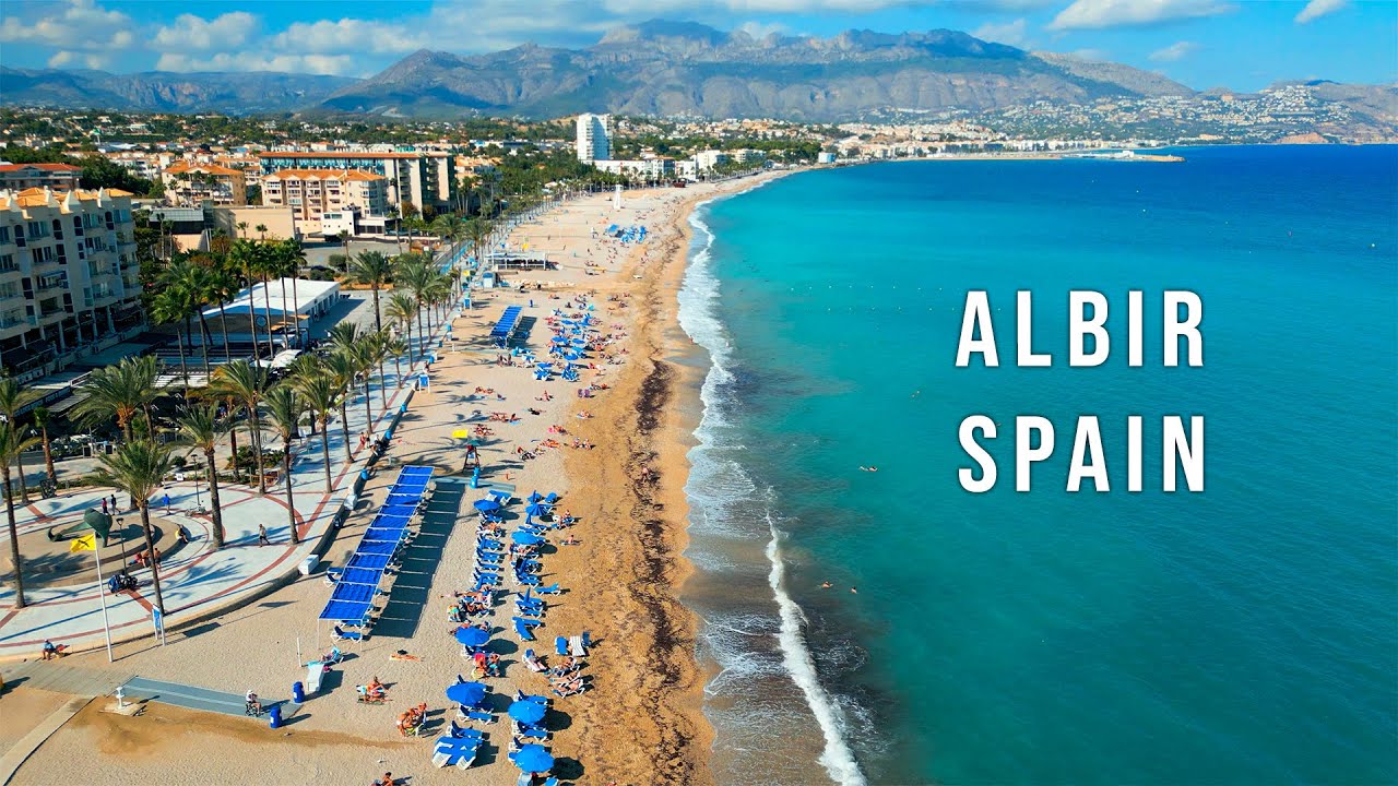 Albir Spain 🇪🇸 Promenade Walking Tour | Costa Blanca Highlights 4K